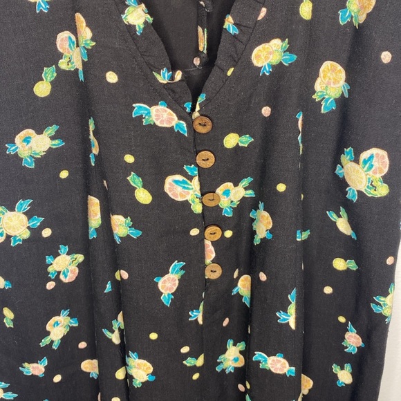 FREE PEOPLE Like A Lady Mini Dress Open Back Sundress Ruffle Sleeve Tie Back - Picture 11 of 13